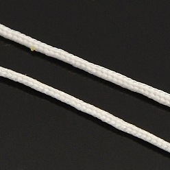 White Nylon Thread, White, 0.4mm, about 109.36 yards(100m)/roll