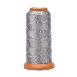 Серебро Полиэфирные нити, для изготовления ювелирных изделий, серебряные, 0.7 мм, около 437.44 ярдов (400 м) / рулон