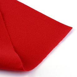 Красный Нетканые ткани вышивка иглы войлока для DIY ремесел, красные, 450x1.2~1.5 мм, около 1 м / рулон