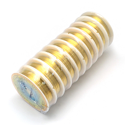 (52) Непрозрачная лаванда Круглая медная проволока для ювелирных изделий, разноцветные, 24 датчик, 0.5 мм, около 26.24 футов (8 м) / рулон, 10 рулонов / группы