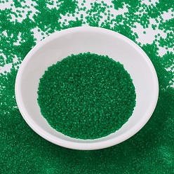 (DB0746) Matte Transparent Green MIYUKI Delica Beads, Cylinder, Japanese Seed Beads, 11/0, (DB0746) Matte Transparent Green, 1.3x1.6mm, Hole: 0.8mm, about 20000pcs/bag, 100g/bag