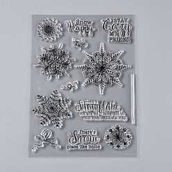 Снежинка Пластиковые штампы, для diy scrapbooking, фотоальбом декоративный, изготовление карт, штампы, снежинка шаблон, 180x130~145x3 мм