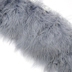 Гейнсборо Пера способа ткань нить аксессуары костюма, светло-серые, 120~190x28~56 мм, около 2 м / упаковка