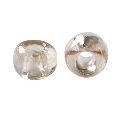 (629) Pale Honey Luster Toho perles de rocaille rondes, perles de rocaille japonais, (629) lustre de miel pâle, 11/0, 2.2mm, Trou: 0.8mm, environ5555 pcs / 50 g