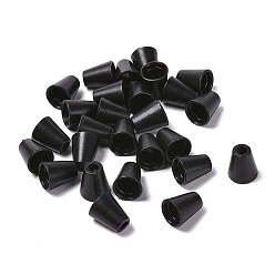Plastic Pom Screw Clasps, Breakaway Clasps, 27.5x12mm, Hole: 4mm