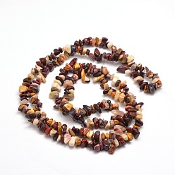 Mookaite Natural Mookaite Chip Bead Strands, 5~8x5~8mm, Hole: 1mm, about 31.5 inch