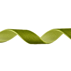 Olive Terne Ruban de velours simple face de 3/4 pouces, vert olive, 3/4 pouce (19.1 mm), environ 25 yards / rouleau (22.86 m / rouleau)