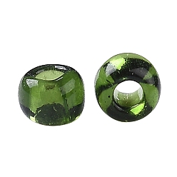 (940) Transparent Olivine TOHO Round Seed Beads, Japanese Seed Beads, (940) Transparent Olivine, 11/0, 2.2mm, Hole: 0.8mm, about 5555pcs/50g