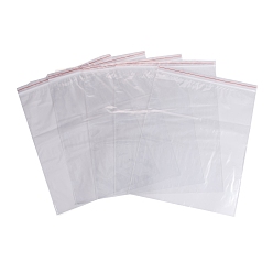 Clear Plastic Zip Lock Bags, Resealable Packaging Bags, Top Seal, Self Seal Bag, Rectangle, Clear, 45x35cm, Unilateral Thickness: 2 Mil(0.05mm)