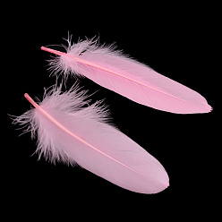 Pink Goose Feather Costume Accessories, Dyed, Pink, 160~215x36~47mm