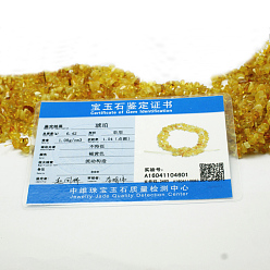 Amber Natural Amber Chip Beads Strands, 5~8x5~8mm, Hole: 1mm, about 15.5 inch