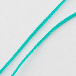 Dark Turquoise Nylon Sewing Thread, Dark Turquoise, 0.8mm, about 300m/roll
