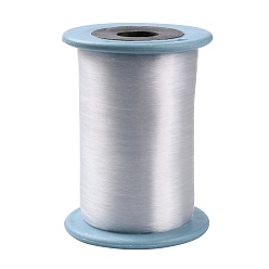 White Fishing Thread Nylon Wire, White, 0.2mm, about 3280.83 yards(3000m)/roll