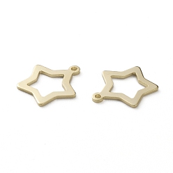 Mixed Color Brass Charms, Long-Lasting Plated, Stars, Mixed Color, 11.5x10.5x0.5mm, Hole: 0.9mm