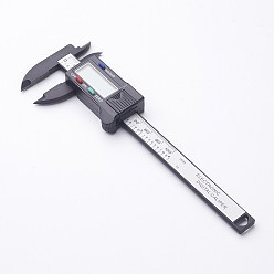 Black Plastic Electronic Vernier Caliper, Measurement Range: 0-100mm, Black, 180x60x14mm