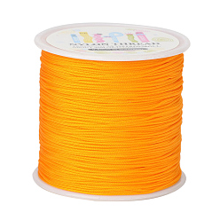 Orange Nylon Thread, Orange, 0.8mm, about 98.43yards/roll(90m/roll)