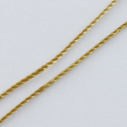 Dark Goldenrod Nylon Sewing Thread, Dark Goldenrod, 0.8mm, about 300m/roll