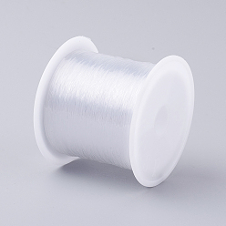 Clear Fishing Thread Nylon Wire, Clear, 0.6mm, about 17.49 yards(16m)/roll