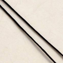 Black Nylon Thread, Black, 0.4mm, about 109.36 yards(100m)/roll