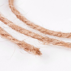 Tan Jute Cord, Jute String, Jute Twine, for Jewelry Making, Tan, 1.5mm, about 43.74 yards(40m)/roll