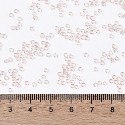 (11) Transparent Rosaline TOHO Round Seed Beads, Japanese Seed Beads, (11) Transparent Rosaline, 11/0, 2.2mm, Hole: 0.8mm, about 5555pcs/50g