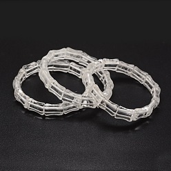 Mixed Stone Natural Gemstone Beads Stretch Bracelets, Inner Diameter: 2-1/8~2-1/2 inch(5.5~6.2cm)