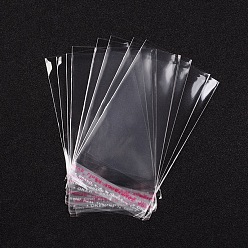 Clear Cellophane Bags, Clear, 11x6cm, Unilateral Thickness: 0.04mm, Inner Measure: 9x6cm