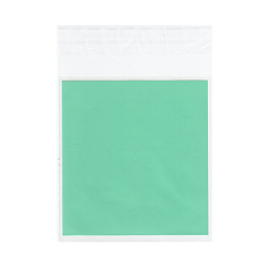 Medium Turquoise Rectangle OPP Cellophane Bags, Medium Turquoise, 13.5x9.7cm, Unilateral Thickness: 0.035mm, Inner Measure: 10.5x9.7cm, about 95~100pcs/bag