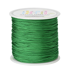 Green Nylon Thread, Green, 0.8mm, about 98.43yards/roll(90m/roll)