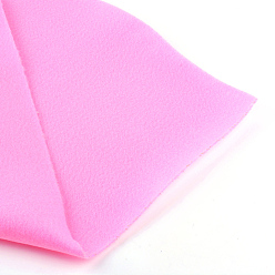 Rose Chaud Feutre aiguille de broderie de tissu non tissé pour l'artisanat de bricolage, rose chaud, 450x1.2~1.5mm, environ 1 m / bibone 