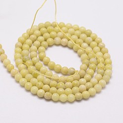 Chrysocolla Natural Chrysocolla Beads Strands, Round, 2mm, Hole: 0.5mm, about 190pcs/strand