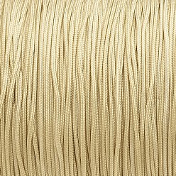 Dark Khaki Nylon Thread, Dark Khaki, 0.8mm, about 98.43yards/roll(90m/roll)