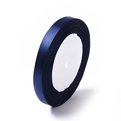 Midnight Blue Satin Ribbon, Midnight Blue, 3/8 inch(10mm), about 25yards/roll(22.86m/roll), 10rolls/group, 250yards/group(228.6m/group)