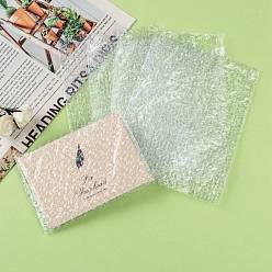 Clear Plastic Bubble Out Bags, Bubble Cushion Wrap Pouches, Packaging Bags, Clear, 16x12cm