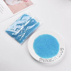 Небесно-голубой Бисер из стекла , прозрачный, круглые, голубой, 8/0, 3 мм, Отверстие: 1 мм, о 10000 бисер / фунт