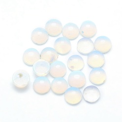 Opalite Opalite Cabochons, Half Round, 4x2~4mm