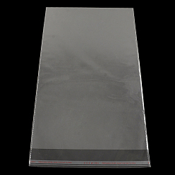 Clear Rectangle OPP Cellophane Bags, Clear, 42x24cm, Unilateral Thickness: 0.035mm, Inner Measure: 37x23cm