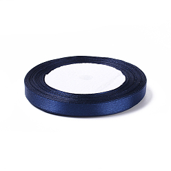 Midnight Blue Satin Ribbon, Midnight Blue, 3/8 inch(10mm), about 25yards/roll(22.86m/roll), 10rolls/group, 250yards/group(228.6m/group)