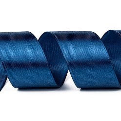 Прусский Синий Однотонная атласная лента, для поделок из луков, подарки вечеринка свадебное украшение, берлинская лазурь, 1 дюйм (25~26 мм), о 100yards / рулон (91.44 м / рулон)