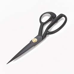Gunmetal German Steel Tailor Scissors, Sewing scissors, Black, Gunmetal, 225x80x10mm