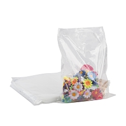 Clear Rectangle Plastic Bags, Clear, 32x24cm, unilateral thickness: 0.08mm