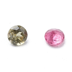 Tourmaline Faceted Natural Tourmaline Cabochons, Pointed Back, Diamond Shape, 3x2mm