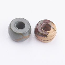 Picasso Jasper Natural Polychrome Jasper/Picasso Stone/Picasso Jasper Beads, Rondelle, 8x5~6mm, Hole: 3mm