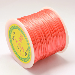 Помидор Нейлоновая нить, гремучий атласный шнур, помидор, 1.5 мм, около 100 ярдов / рулон (300 футов / рулон)