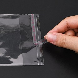 Clear OPP Cellophane Bags, Rectangle, Clear, 14x9cm, Unilateral Thickness: 0.035mm, Inner Measure: 10.5x9cm