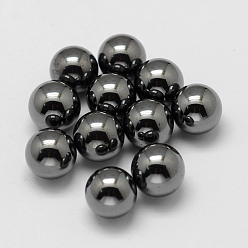 Non-magnetic Hematite Non-magnetic Synthetic Hematite Beads, Gemstone Sphere, No Hole/Undrilled, Round, 6mm