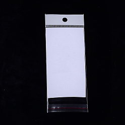 Clair Opp sacs de cellophane, rectangle, clair, 17~17.5x6 cm, épaisseur unilatérale: 0.045 mm, mesure intérieure: 12.2x6 cm