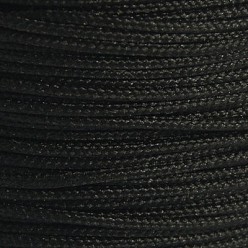 Mixed Color Nylon Jewelry Thread, with Nylon Wire inside, Round, Mixed Color, about 0.8mm in diameter, about 32.8 yards(30m)/roll