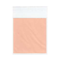 Dark Salmon Rectangle OPP Cellophane Bags, Dark Salmon, 13.5x9.7cm, Unilateral Thickness: 0.035mm, Inner Measure: 10.5x9.7cm, about 95~100pcs/bag