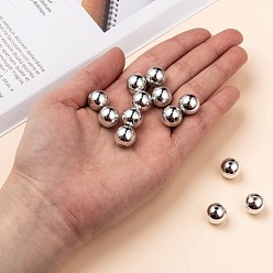 Silver Carnival Celebrations, Mardi Gras Beads, Plating Acrylic Beads, Round, Silver Color, about 12mm in diameter, hole: 2mm, about 560pcs/500g
